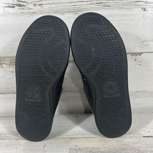 Adidas Originals Women's Stan‎ Smith Lace Up Low Top Sneakers Black 4 US - Picture 6 of 7